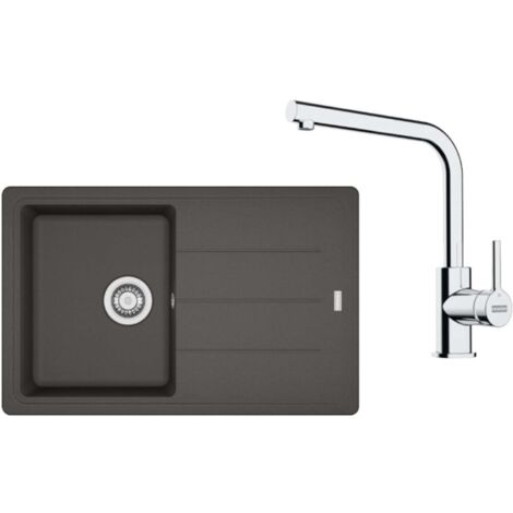 Franke Set - Set da cucina G263ŠB, lavello in fragranite BFG 611-78 e miscelatore FS 3230.031, grigio ardesia/cromo 114.0720.163