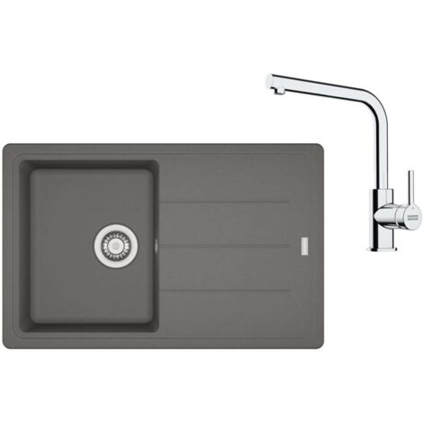 Franke Set - Set da cucina G263ŠK, lavello in fragranite BFG 611-78 e miscelatore FS 3230.031, pietra grigia/cromo 114.0700.738