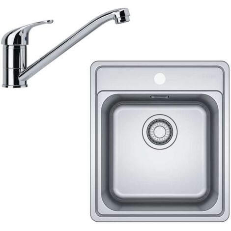 Franke Sets - Küchenset N88, Edelstahlspüle BCX 610-42 und Armatur FB 250.031, Chrom 101.0700.671