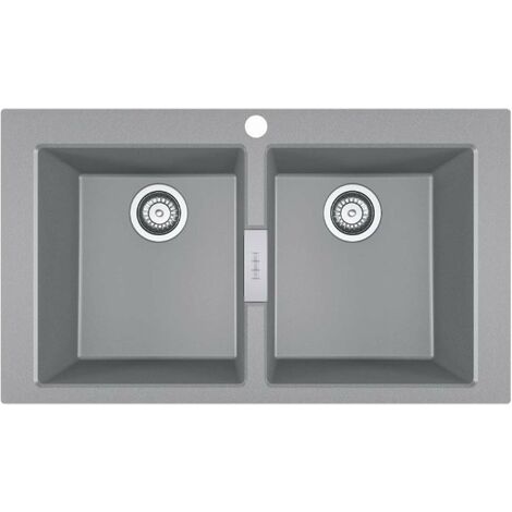 FRANKE Lavello 2 vasche con gocciolatoio RRX621RHDC in Acciaio Inox -  niclick