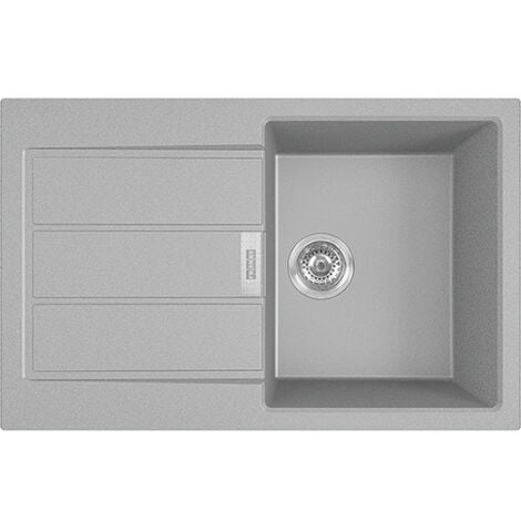 Franke SIRIUS - 2.0 S2D 611-78 Tectonite® Build-in sink Grey (S2D611-78SE)