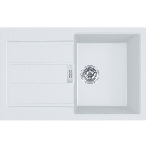 Franke SIRIUS - 2.0 S2D 611-78 Tectonite® Einbauspüle Weiß