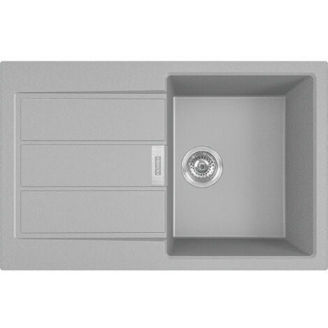 Franke SIRIUS - 2.0 S2D 611-78 Tectonite® Evier à encastrer Gris