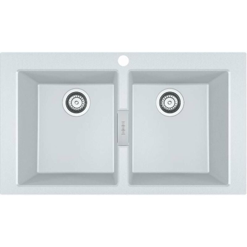 Sirius 2.0 - Évier en tectonite S2D 620-86, 86x50 cm, blanc 143.0637.160 - Franke