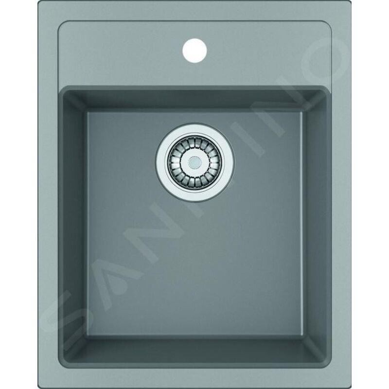 Franke - Sirius - Évier en tectonite sid 610-40, 43x53 cm, gris 114.0503.044
