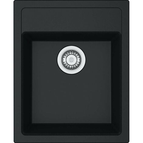 Franke Sirius - Évier en tectonite SID 610-40, 43x53 cm, noir 114.0503.041