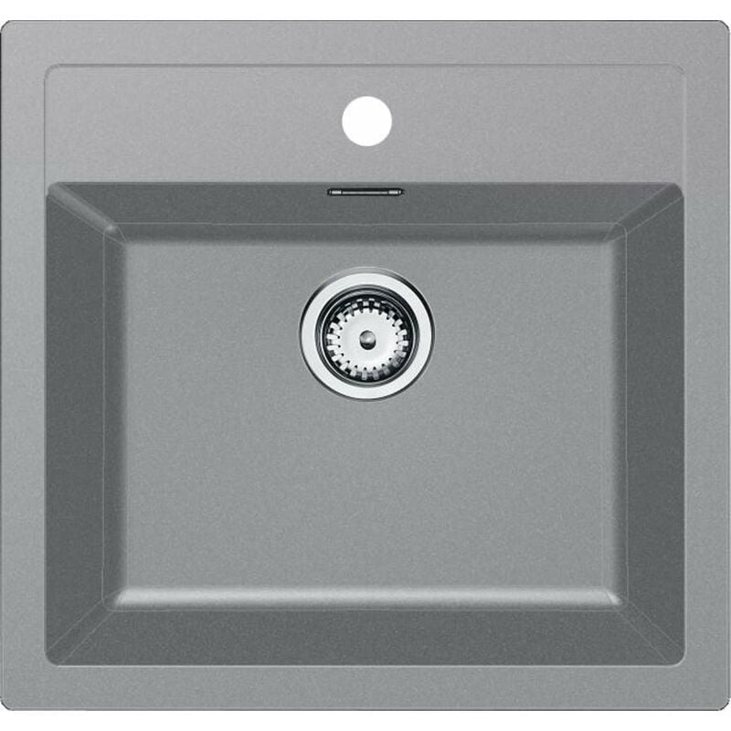 Sirius - Évier en tectonite sid 610, 56x53 cm, gris 143.0650.860 - Franke