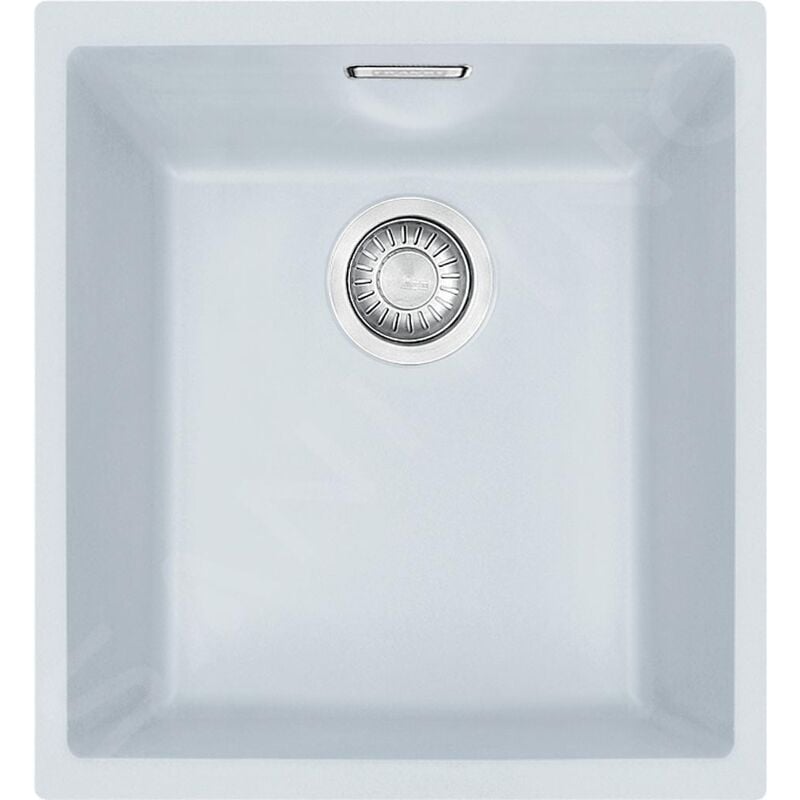Franke - Sirius - Évier en tectonite sid 110-34, 38x45 cm, blanc 125.0363.784