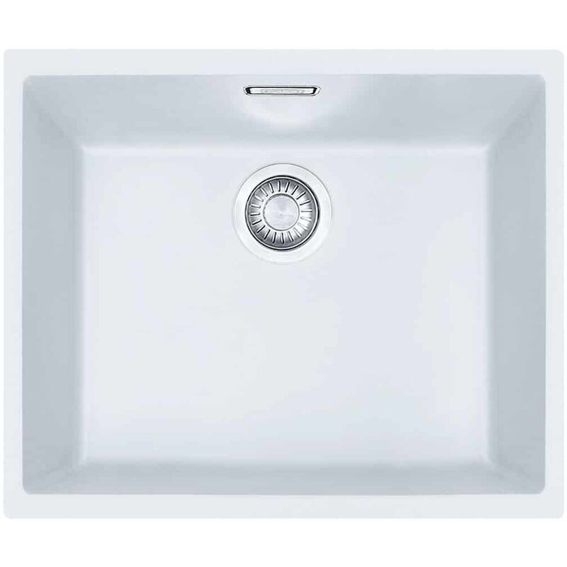 Evier Franke Sirius Tectonite SID110-50 - Blanc Artic (moucheté)