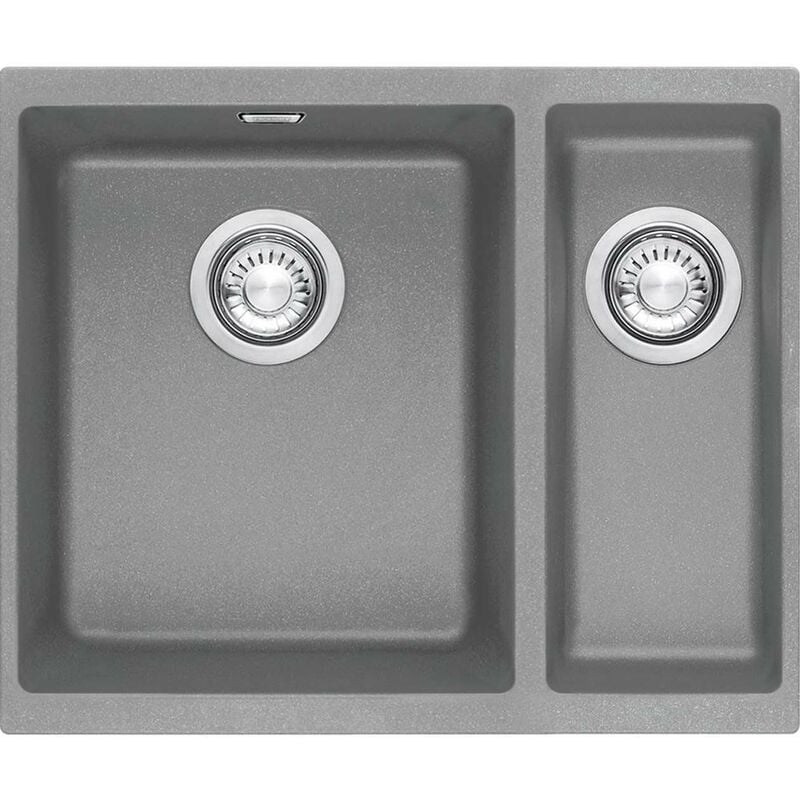 Sirius - Évier en tectonite sid 160/2, 560x440, gris 125.0582.208 - Franke