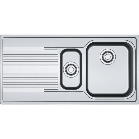 Franke Smart SRX 651. Tipo di lavello: Lavello ad incasso, Forma del lavandino: Rettangolare, Materiale del lavandino: Acciaio inox. Larghezza: 1000 mm, Profondità: 500 mm, Larghezza... - 101.0356.888