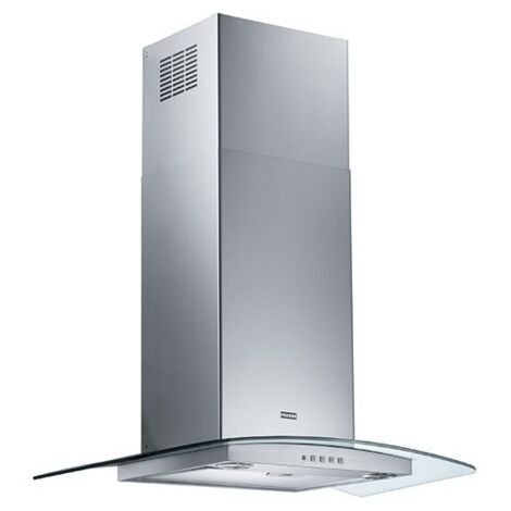 Franke T-Glass Curved FGC 625 XS NP. Potenza massima di estrazione: 700 m³/h, Tipo di estrazione: Aspirante, Classe di efficienza dinamica del fluido: B. Tipo: Cappa aspirante a pare... - 325.0591.034
