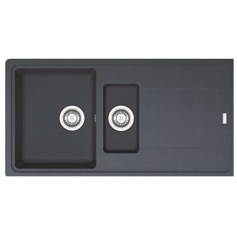 Franke Titan 1.5 Bowl Reversible Composite Kitchen Sink - Graphite Grey