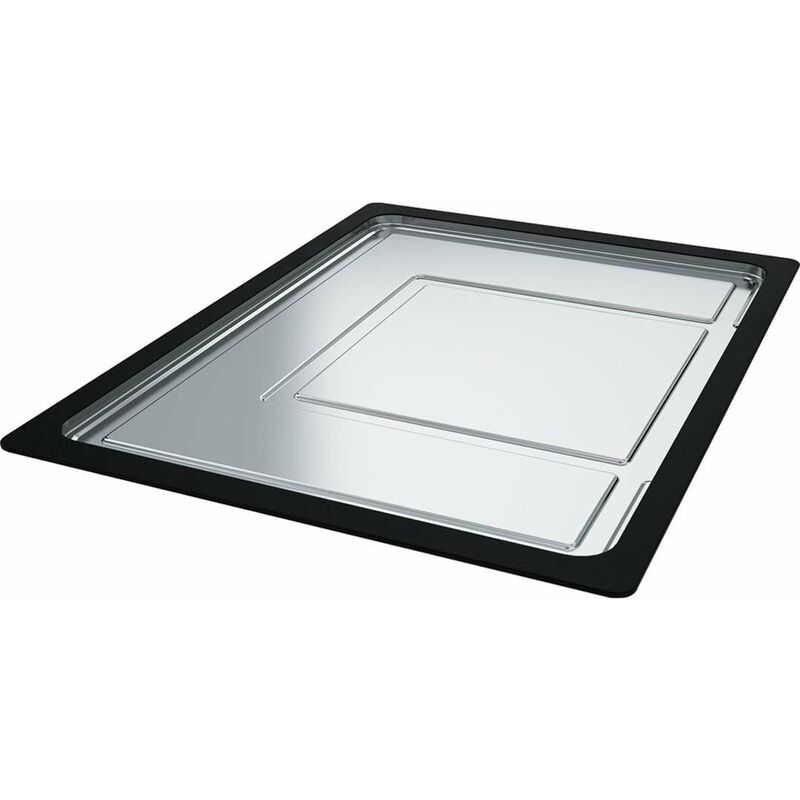 Accessoires - Égouttoir coulissant, 326x440x22 mm, inox/plastique noir 112.0204.360 - Franke