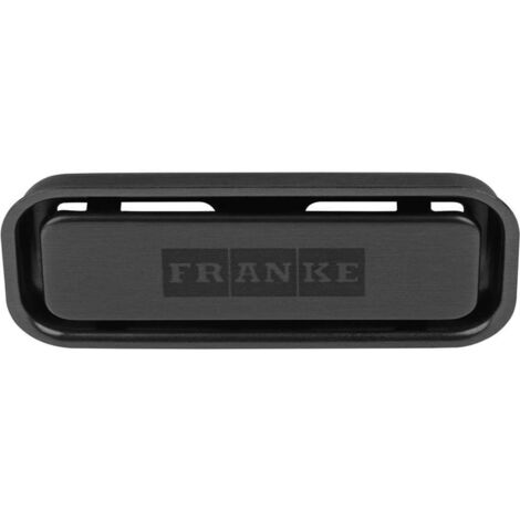 Franke - Überlaufabdeckung, Anthrazit 133.0630.101