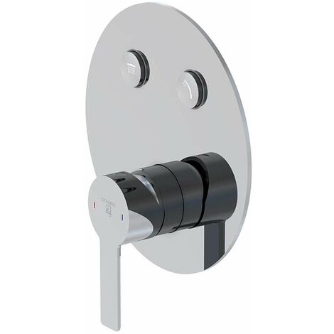 Franke Urban Evier de cuisine Fragranit + 860x500mm, UBG 611-86, Egouttoir réversible, Noir mat (UBG611-86MC)