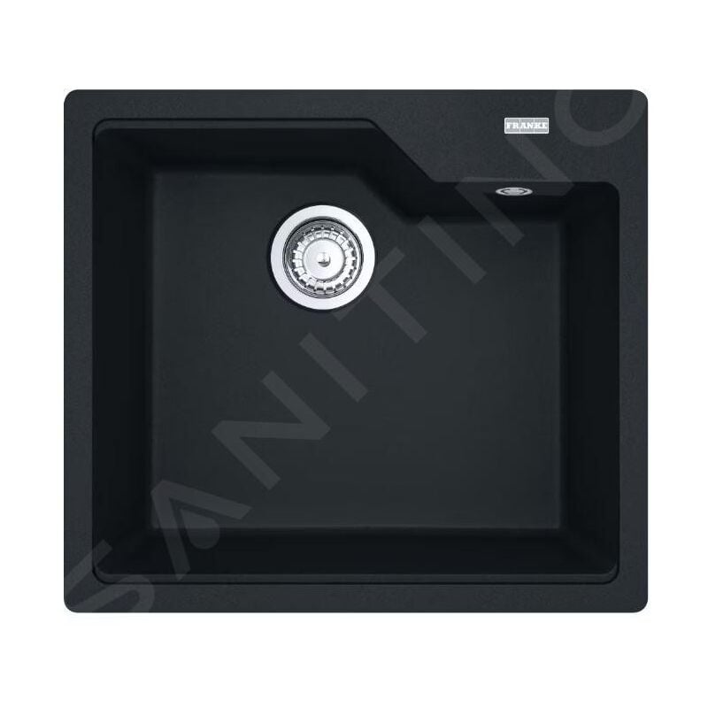 Urban - Évier en fragranit ubg 610-56, 56x50 cm, noir mat 114.0700.066 - Franke
