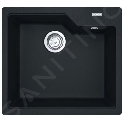 Franke Urban - Évier en fragranit UBG 610-56, 56x50 cm, noir mat 114.0700.066