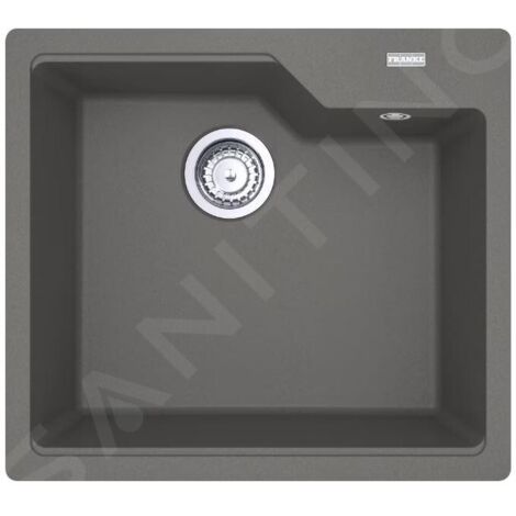 Franke Urban - Évier en fragranit UBG 610-56, 56x50 cm, pierre grise 114.0700.070