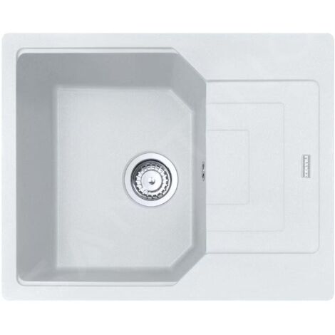 Franke Urban - Évier en fragranit UBG 611-62, 620x500 mm, blanc arctique 114.0700.095