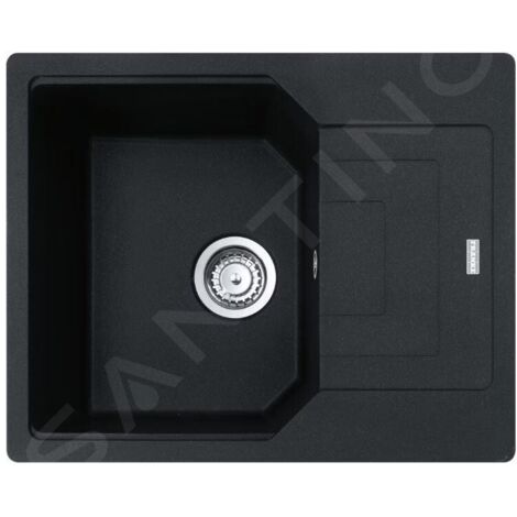 Franke Urban - Évier en fragranit UBG 611-62, 620x500 mm, onyx 114.0700.098