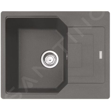 Franke Urban - Évier en fragranit UBG 611-62, 620x500 mm, pierre grise 114.0700.101