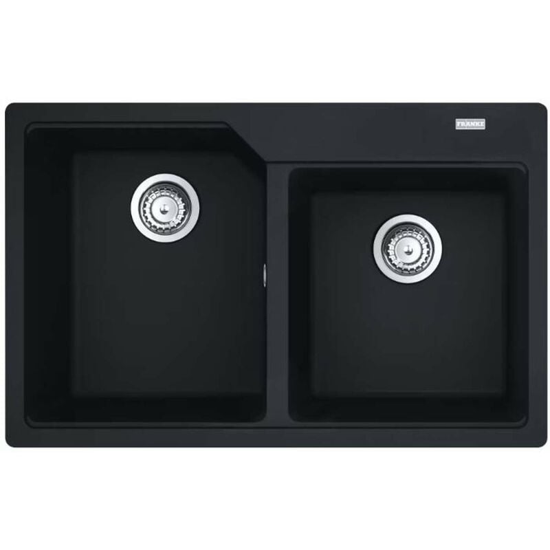 Urban - Évier en fragranit ubg 611-78, 78x50 cm, noir mat 114.0700.117 - Franke