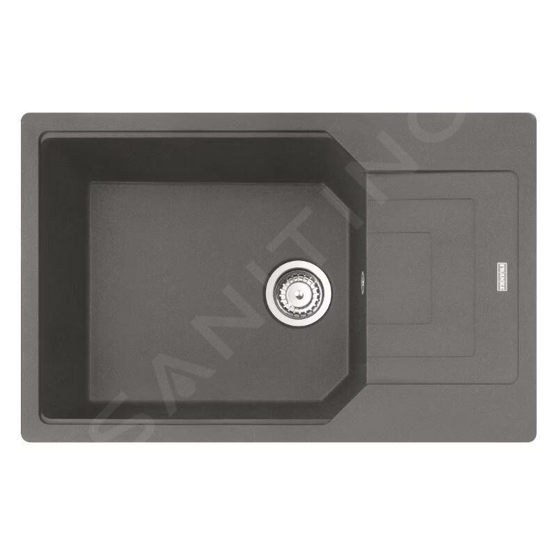 Urban - Évier en fragranit ubg 611-78 bb, 780x500 mm, pierre grise 114.0700.108 - Franke