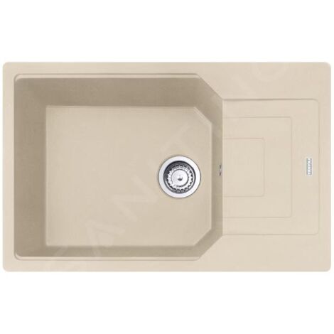 Franke Urban - Évier en fragranit UBG 611-78 BB, 780x500 mm, sable 114.0700.106