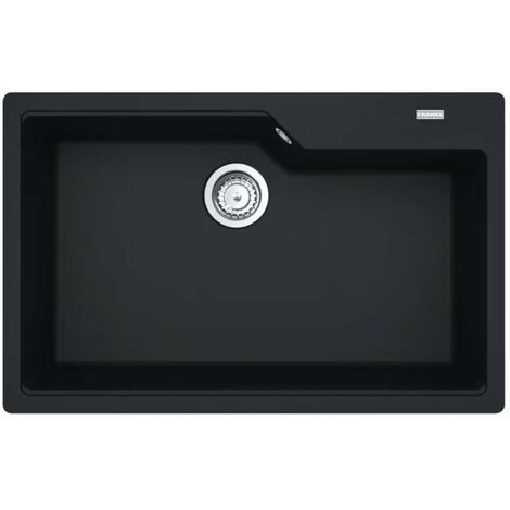 Franke Urban - Fragranit Küchenspüle UBG 610-78, 78x50 cm, schwarz matt 114.0700.092