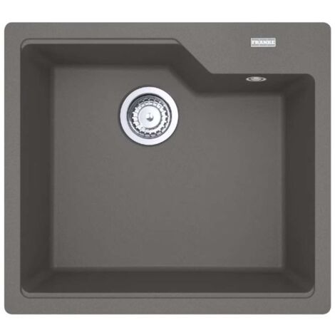 Franke Urban - Lavello in fragranite UBG 610-56, 56x50 cm, pietra grigia 114.0700.070