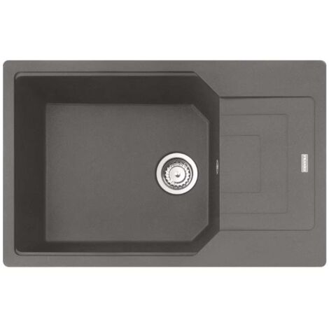 Franke Urban - Lavello in fragranite UBG 611-78 BB, 78x50 cm, pietra grigia 114.0700.108