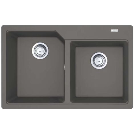 Franke Urban - Lavello in fragranite UBG 620-78, 78x50 cm, pietra grigia 114.0700.119