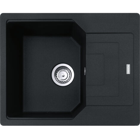 Franke Urban UBG 611-62. Tipo di lavello: Lavello ad incasso, Forma del lavandino: Rettangolare, Materiale del lavandino: Granito. Larghezza: 620 mm, Lunghezza: 500 mm, Profondità: 5... - 114.0686.742