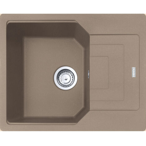 Franke Urban UBG 611-62. Tipo di lavello: Lavello ad incasso, Forma del lavandino: Rettangolare, Materiale del lavandino: Granito. Larghezza: 620 mm, Lunghezza: 500 mm, Profondità: 5... - 114.0686.743