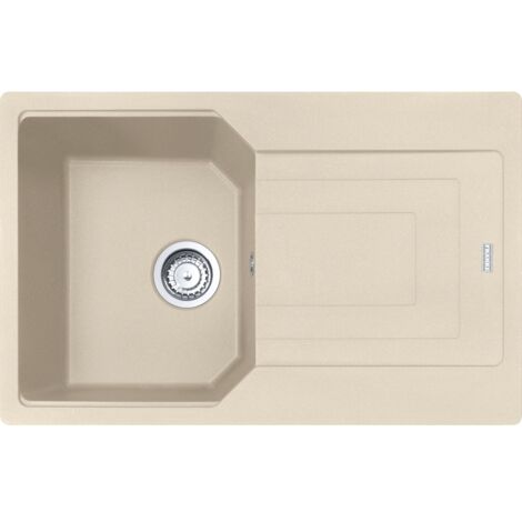Franke Urban UBG 611-78. Tipo di lavello: Lavello ad incasso, Forma del lavandino: Rettangolare, Materiale del lavandino: Granito. Larghezza: 780 mm, Lunghezza: 500 mm, Profondità: 5... - 114.0686.748