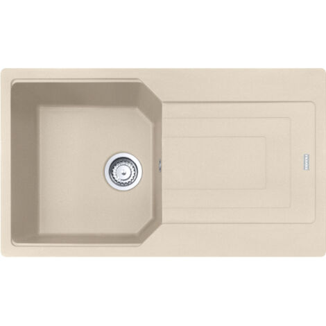 Franke Urban UBG 611-86. Tipo di lavello: Lavello ad incasso, Forma del lavandino: Rettangolare, Materiale del lavandino: Fragranito. Larghezza: 860 mm, Lunghezza: 500 mm, Profondità... - 114.0686.755