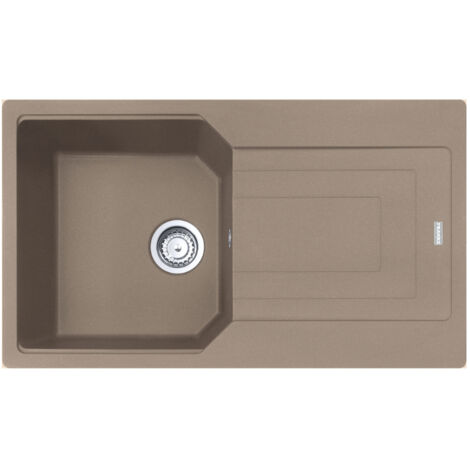 Franke Urban UBG 611-86. Tipo di lavello: Lavello ad incasso, Forma del lavandino: Rettangolare, Materiale del lavandino: Fragranito. Larghezza: 860 mm, Lunghezza: 500 mm, Profondità... - 114.0686.757