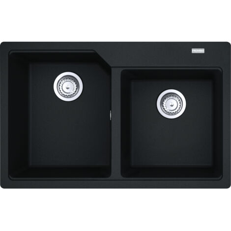 Franke Urban Ubg 620-36-33. Tipo di lavello: Lavello sottopiano, Forma del lavandino: Rettangolare, Materiale del lavandino: Fragranito. Larghezza: 780 mm, Lunghezza: 500 mm, Larghez... - 114.0686.764