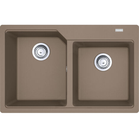 Franke Urban Ubg 620-36-33. Tipo di lavello: Lavello sottopiano, Forma del lavandino: Rettangolare, Materiale del lavandino: Fragranito. Larghezza: 780 mm, Lunghezza: 500 mm, Larghez... - 114.0686.765