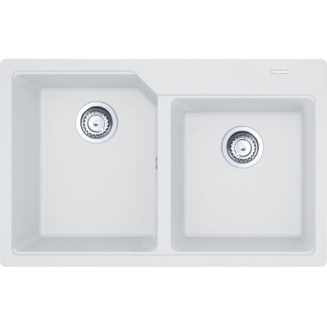 Franke Urban Ubg 620-36-33. Tipo di lavello: Lavello sottopiano, Forma del lavandino: Rettangolare, Materiale del lavandino: Fragranito. Larghezza: 780 mm, Lunghezza: 500 mm, Larghez... - 114.0686.766
