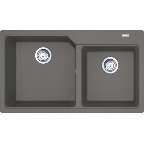 Franke Urban UBG 620-43-33. Tipo di lavello: Lavello sottopiano, Forma del lavandino: Rettangolare, Materiale del lavandino: Fragranito. Larghezza: 860 mm, Lunghezza: 500 mm, Larghez... - 114.0686.773