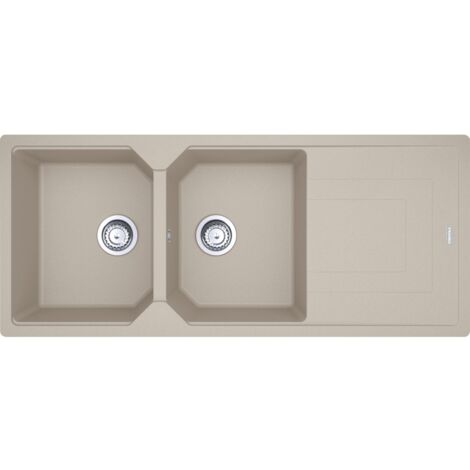 Franke Urban UBG 621-116. Tipo di lavello: Lavello sottopiano, Forma del lavandino: Rettangolare, Materiale del lavandino: Fragranito. Larghezza: 1160 mm, Lunghezza: 500 mm, Larghezz... - 114.0686.784