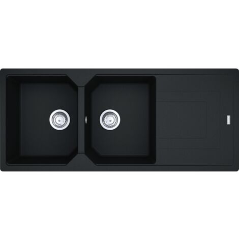 Franke Urban UBG 621-116. Tipo di lavello: Lavello sottopiano, Forma del lavandino: Rettangolare, Materiale del lavandino: Fragranito. Larghezza: 1160 mm, Lunghezza: 500 mm, Larghezz... - 114.0686.789