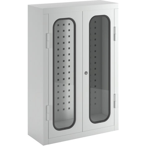 FRANKEL kaiserkraft, Armoire à outils murale vitrée, avec paroi