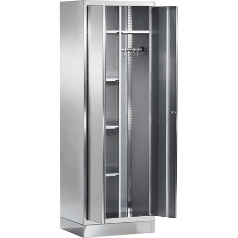 FRANKEL kaiserkraft, Armoire pour produits de nettoyage en inox