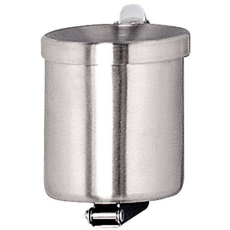 FRANKEL kaiserkraft, Cendrier mural anti-feu, 0,6 l, inox,