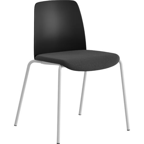 FRANKEL kaiserkraft, Chaise Helmer, assise rembourrée, dossier