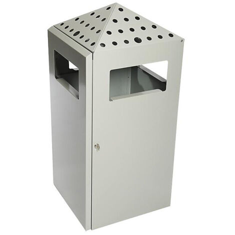 FRANKEL kaiserkraft, Combiné cendrier-poubelle, capacité 75 l,