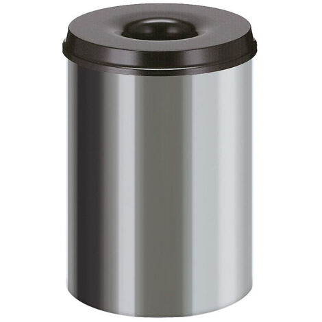 FRANKEL kaiserkraft, Corbeille à papier de sécurité en inox,